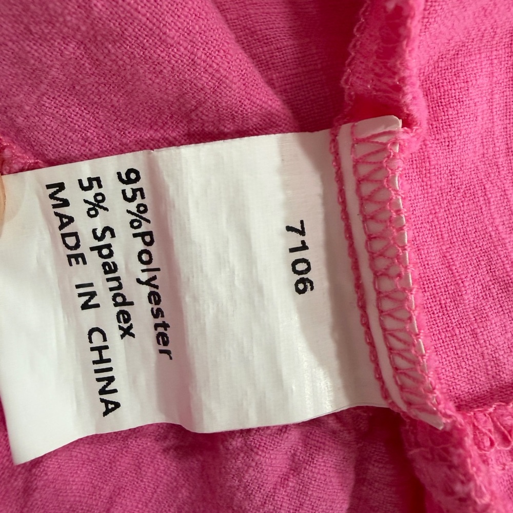 Pink Floral Women's Casual Dress - Picture 13 of 13